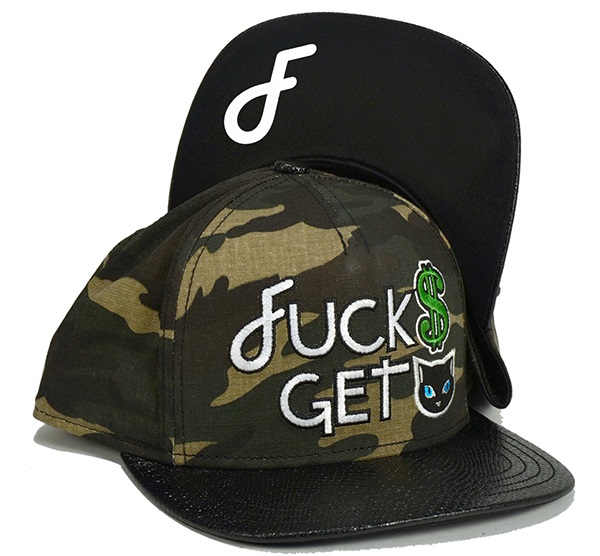 Flat Fitty Snapback Hat #01